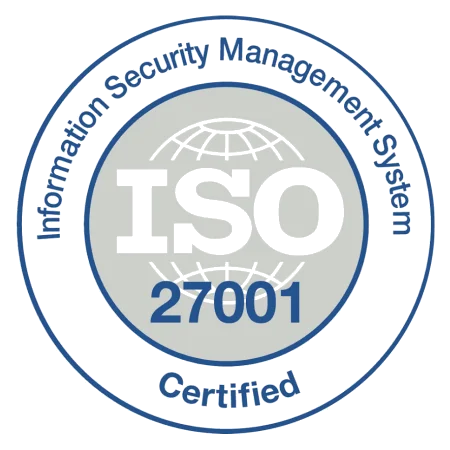 ISO 27001 Certified